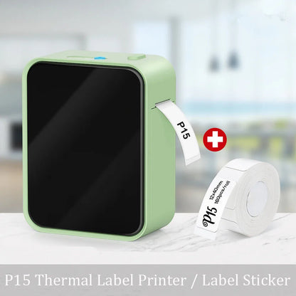 Mini Bluetooth Thermal Label Printer – P15 Model