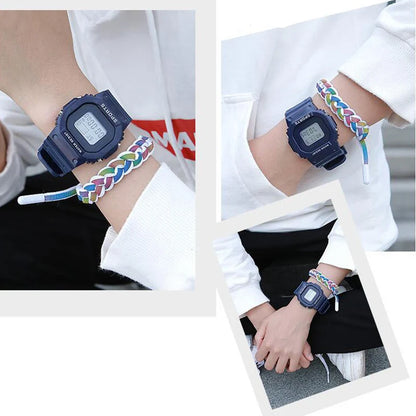 YIKAZE Sports LED Digital Watch – Unisex Waterproof Casual Timepiece
