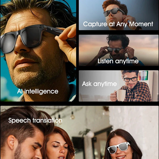 MIJIA D13 Smart Glasses – AI-Powered, Stylish &amp; Multi-Functional