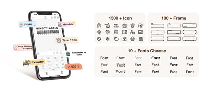 📌 NiiMbot D110 Portable Bluetooth Label Maker