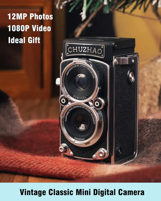Joytrip Vintage Digital Camera – 12MP HD Photo &amp; 1080P Video