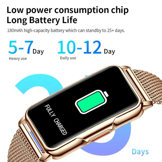 LIGE 1.47" Smartwatch with Bluetooth Calling &amp; Health Monitoring