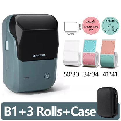 NIIMBOT B1 Bluetooth Thermal Label Printer