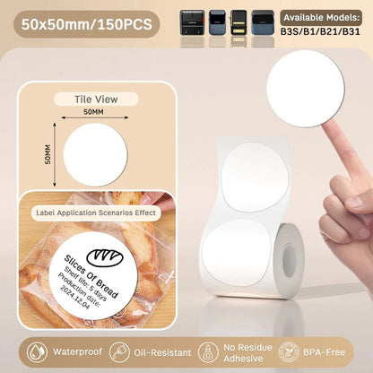 Bluetooth Thermal Label Printer – Commercial &amp; Home Use