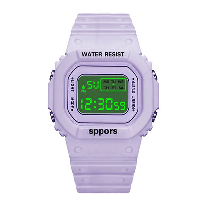 YIKAZE Sports LED Digital Watch – Unisex Waterproof Casual Timepiece