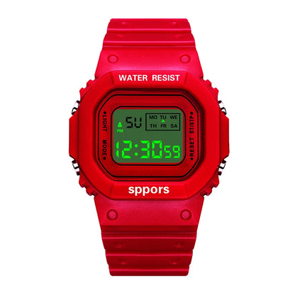 YIKAZE Sports LED Digital Watch – Unisex Waterproof Casual Timepiece
