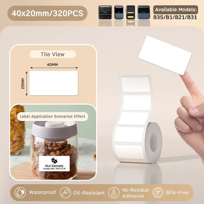 Bluetooth Thermal Label Printer – Commercial &amp; Home Use