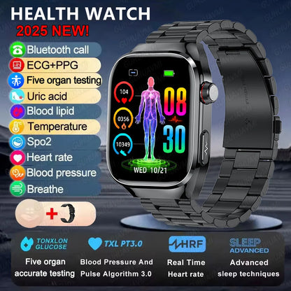 AI Health Smart Watch – Advanced 5-Organ Health Management
