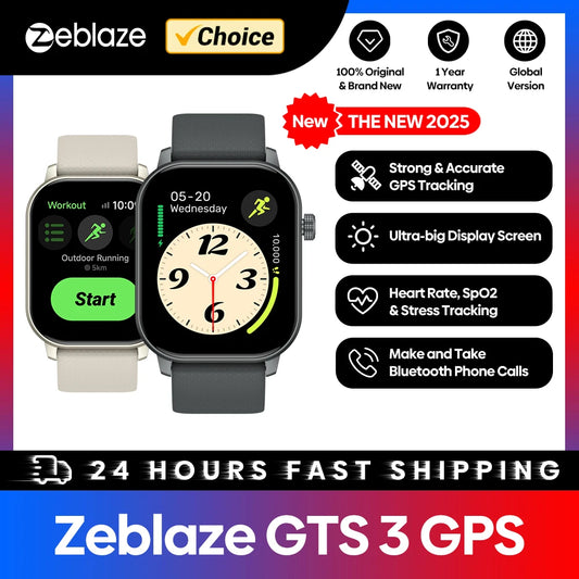 Zeblaze GTS 3 GPS Smartwatch