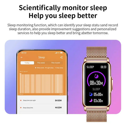 LIGE 1.47" Smartwatch with Bluetooth Calling &amp; Health Monitoring