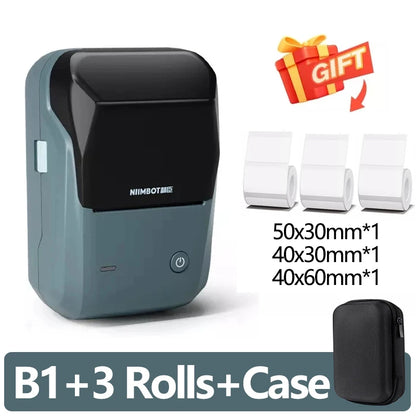 NIIMBOT B1 Bluetooth Thermal Label Printer