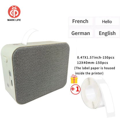Mini Bluetooth Thermal Label Printer – P15 Model