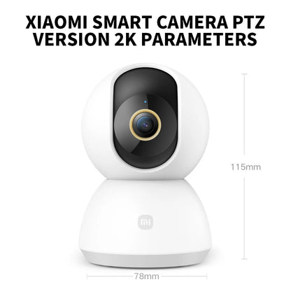 Xiaomi Smart Camera PTZ 2K Version – AI Human Detection &amp; 360° Panoramic View