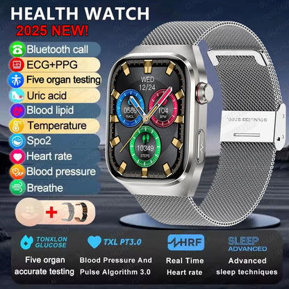 AI Health Smart Watch – Advanced 5-Organ Health Management