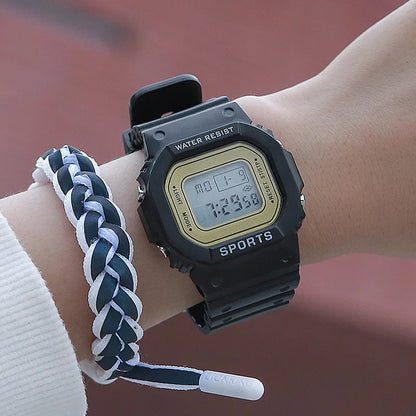 YIKAZE Sports LED Digital Watch – Unisex Waterproof Casual Timepiece