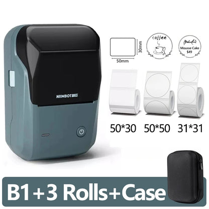 NIIMBOT B1 Bluetooth Thermal Label Printer