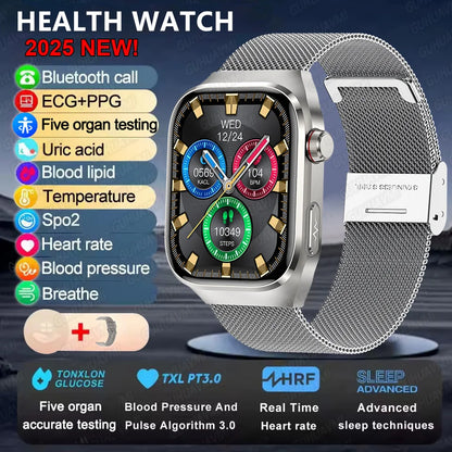 AI Health Smart Watch – Advanced 5-Organ Health Management