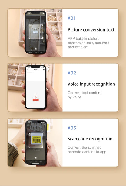 NIIMBOT B1 Bluetooth Thermal Label Printer