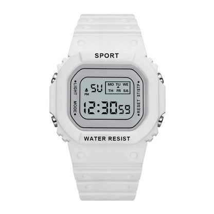 YIKAZE Sports LED Digital Watch – Unisex Waterproof Casual Timepiece