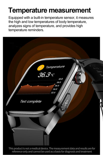 AI Health Smart Watch – Advanced 5-Organ Health Management