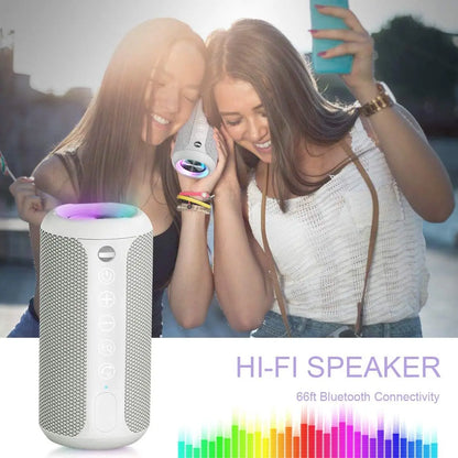 Ortizan X10 Bluetooth Speaker – Enhanced Bass, 30H Playtime, IPX7 Waterproof