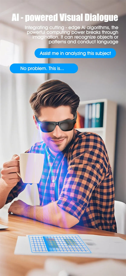 MIJIA D13 Smart Glasses – AI-Powered, Stylish &amp; Multi-Functional
