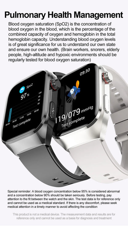 AI Health Smart Watch – Advanced 5-Organ Health Management