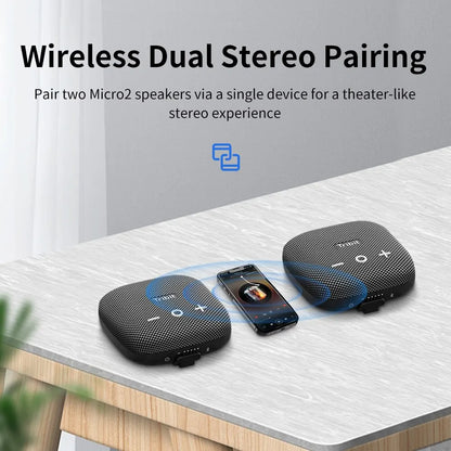 Tribit StormBox Micro 2 – Compact Outdoor Bluetooth Speaker