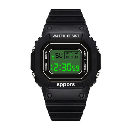YIKAZE Sports LED Digital Watch – Unisex Waterproof Casual Timepiece