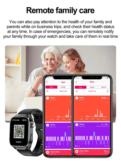 AI Health Smart Watch – Advanced 5-Organ Health Management