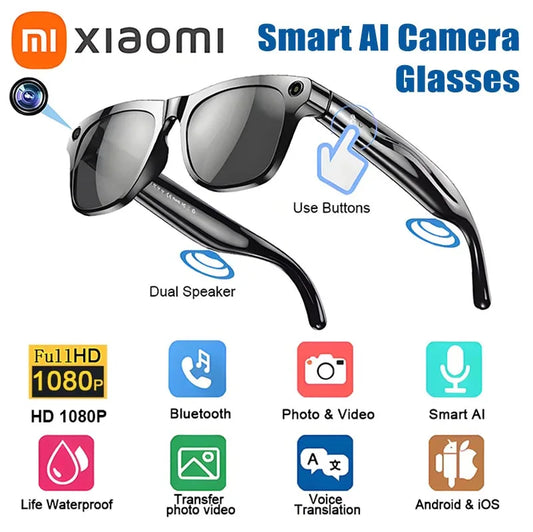 MIJIA D13 Smart Glasses – AI-Powered, Stylish &amp; Multi-Functional