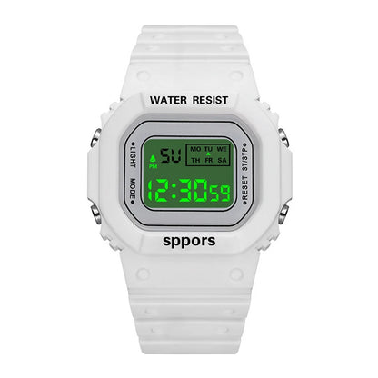 YIKAZE Sports LED Digital Watch – Unisex Waterproof Casual Timepiece
