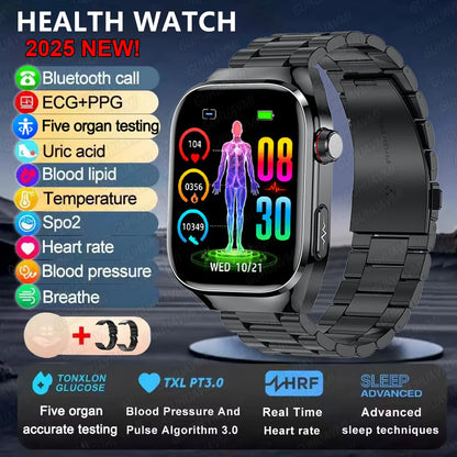 AI Health Smart Watch – Advanced 5-Organ Health Management