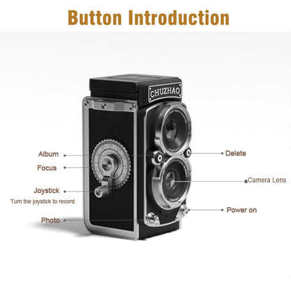Joytrip Vintage Digital Camera – 12MP HD Photo &amp; 1080P Video