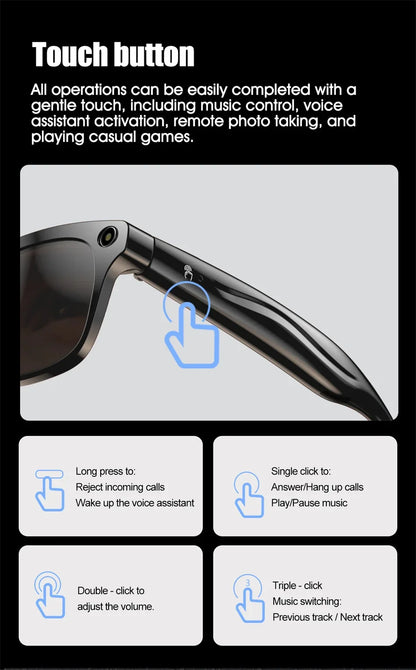 MIJIA D13 Smart Glasses – AI-Powered, Stylish &amp; Multi-Functional