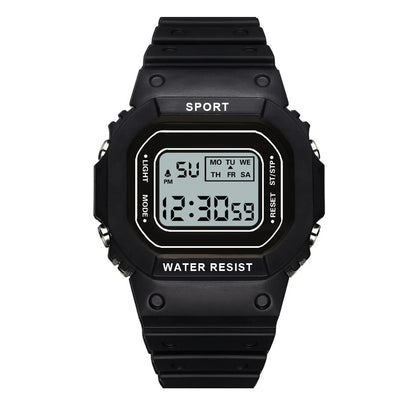 YIKAZE Sports LED Digital Watch – Unisex Waterproof Casual Timepiece