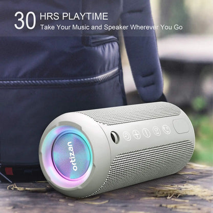 Ortizan X10 Bluetooth Speaker – Enhanced Bass, 30H Playtime, IPX7 Waterproof
