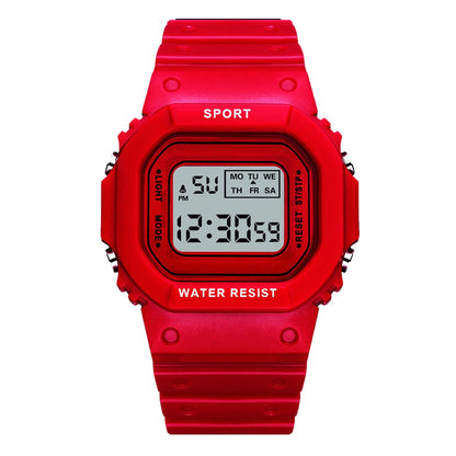 YIKAZE Sports LED Digital Watch – Unisex Waterproof Casual Timepiece