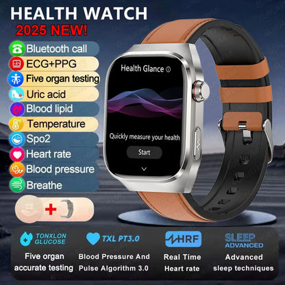 AI Health Smart Watch – Advanced 5-Organ Health Management
