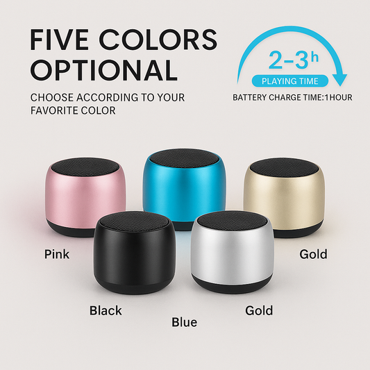 SUPMANGO M1 Portable Bluetooth Speaker – 3D Surround Sound